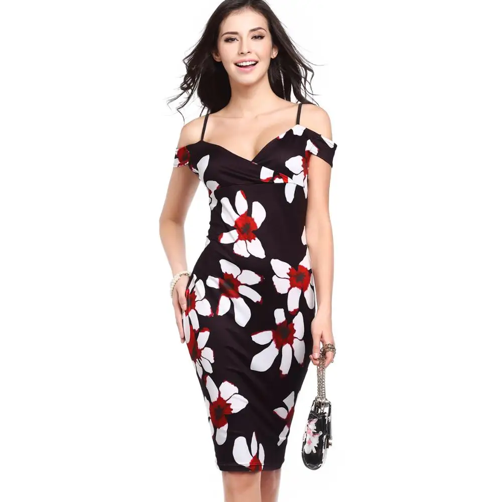 2016 новая мода сексуальный Без Бретелек слинг стретч карандаш талии печать пакет