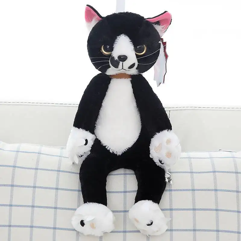 As picture Дропшиппинг Kawaii мягкие кошки плюшевые игрушки Япония царапина котенок Peluche острые лапы Neko мягкая игрушка плюшевая кукла для детей - Цвет: As picture