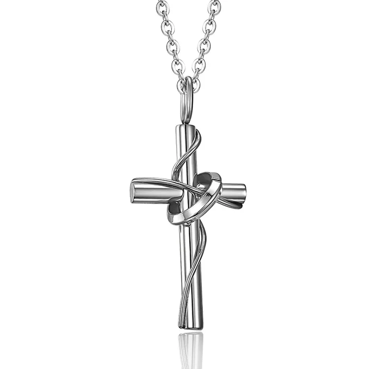 Женская и мужская мода из нержавеющей стали серебряного цвета кулон в виде