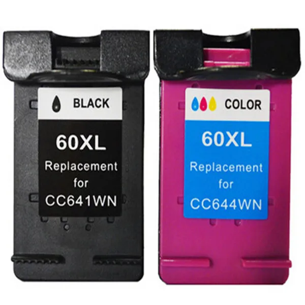 Hisaint совместимый для HP 60 чернильный картридж Deskjet F4235 F4240 F4260 F4280 F4435 F4440 F4480 F4580