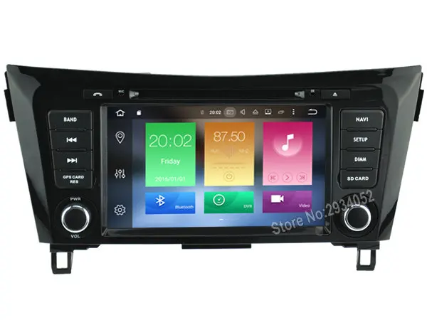 Для NISSAN QASHQAI X Trail ROGUE Android 8 0 автомобильный dvd плеер Восьмиядерный (8 ядер) 4G ram 1080 P 32 GB