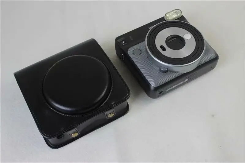 Для FUJIFILM Instax квадратная SQ6 сумка для камеры чехол из искусственной кожи винтажный плечевой ремень чехол Защитный чехол для переноски