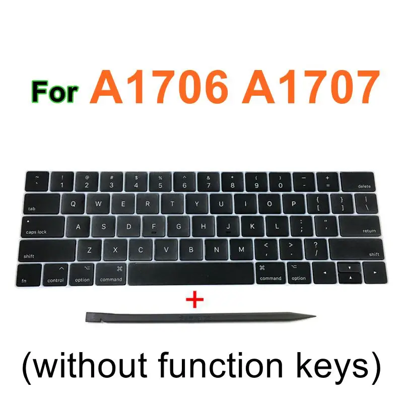 Полный комплект ключей от клавиатуры Faishao колпачки для Macbook Pro Retina 13 &quot15&quot A1706 A1707