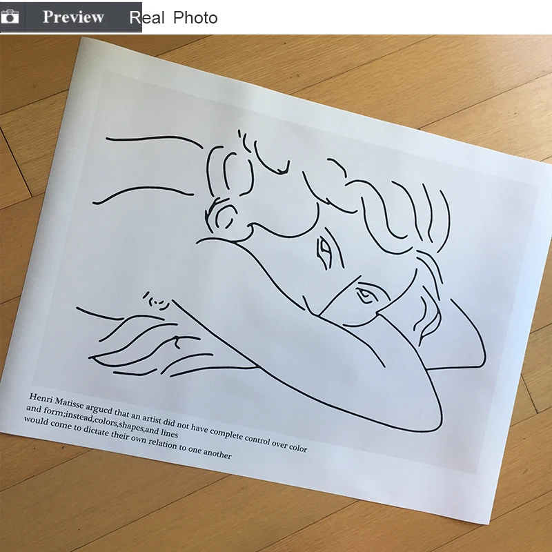Matisse Picasso Ретро мода современная линия эскиз плакаты и принты стены искусства холст картины для домашнего декора декор гостиной