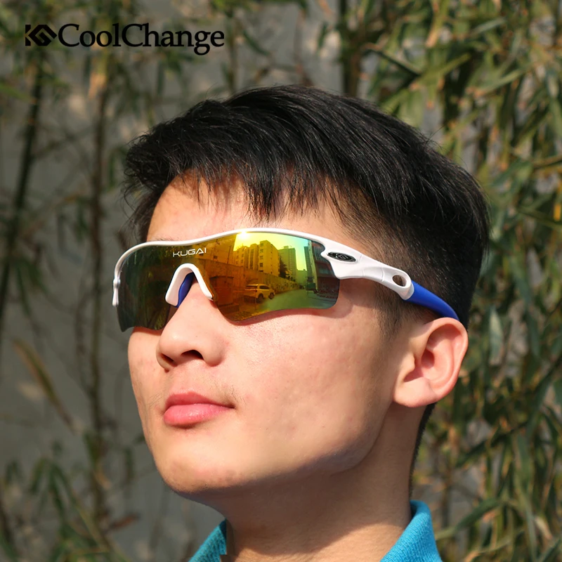 CoolChange 5 линз поляризованные велосипедные солнцезащитные очки для спорта на