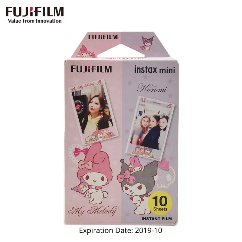 10 30 листов Fujifilm Instax Mini пленка мгновенная фотобумага My Melody для 9 8 + 7s 90 70 25 50s камера SP