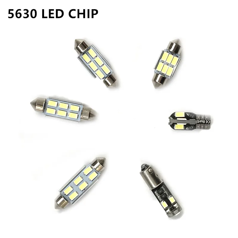 12 шт. без ошибок ксеноновый Белый Премиум внутренний светильник для чтения