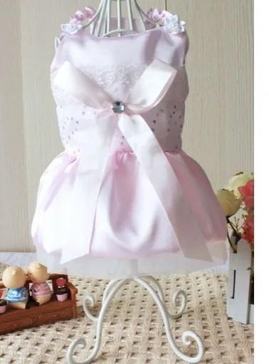 Модные вечерние Роскошные свадебные платья для домашних животных щенков кошек