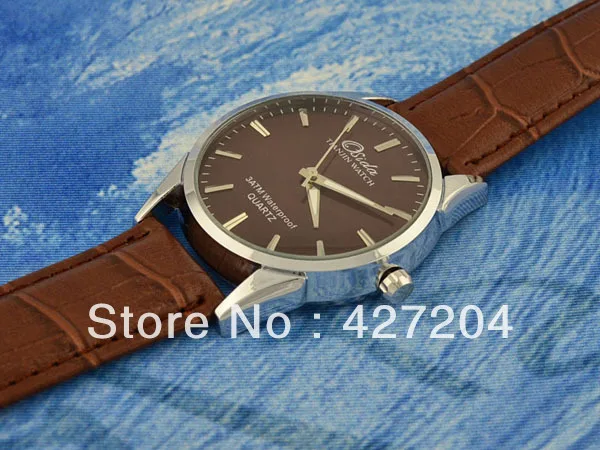 Business casual men's watches OSIDA 688A2 watch wholesale classic brown male table | Наручные часы