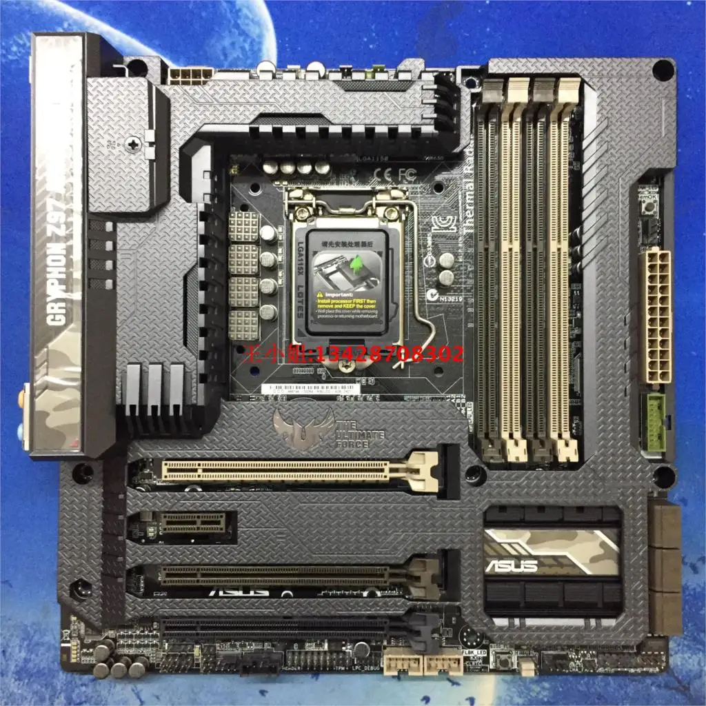 Новая материнская плата Asus GRYPHON Z97 ARMOR EDITION 1150 pin | Компьютеры и офис