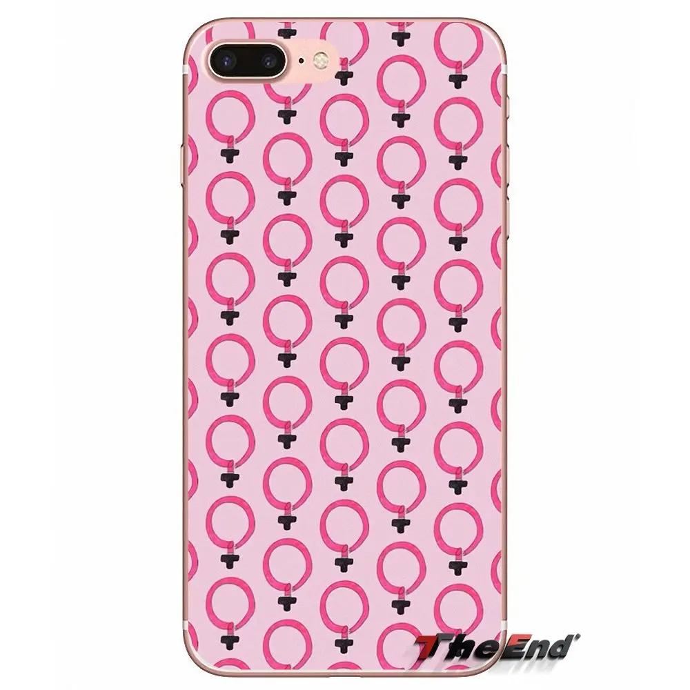 Розовый чехол для Huawei G7 G8 Ascend P7 P8 P9 Lite Honor 4C 5X 5C 6X Mate 7 8 9 Y3 Y5 Y6 II Pro feminist с логотипом Pussy