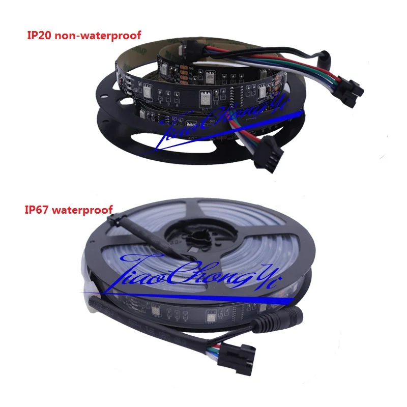 5050 RGB Dream Color 6803 Светодиодная лента + IC RF пульт дистанционного управления адаптер