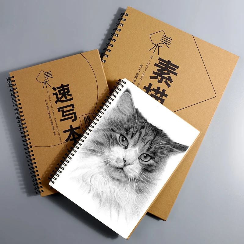 Bgln sketchbook 8 K Ручная роспись пустое искусство утолщаются восемь открытым цветом