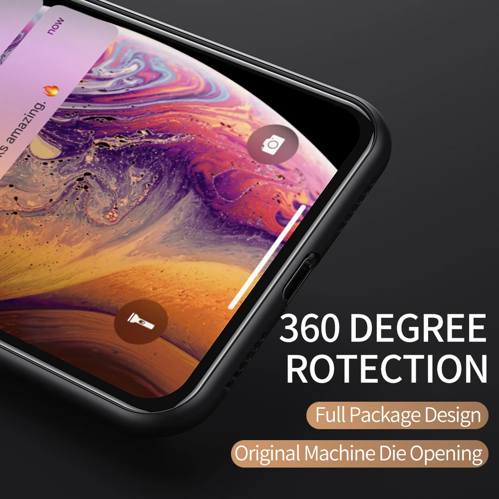 Тонкий роскошный чехол YKZ для iPhone XS X 8 7 6 5 SE Plus Ультратонкий из поликарбоната и ТПУ