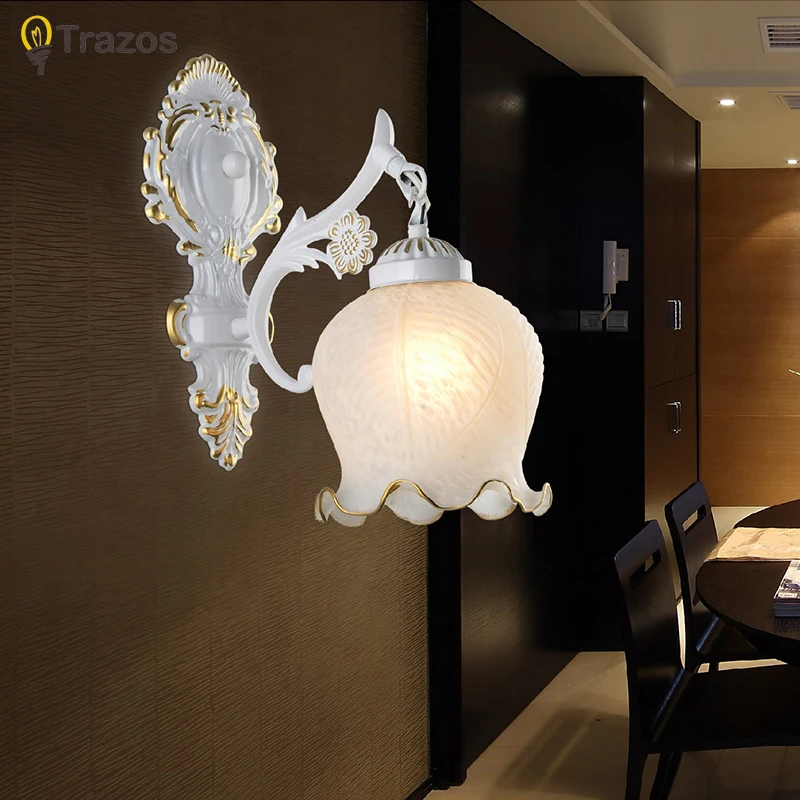 

2018 New Arrival Hot sale wall lamp genuine zinc vintage wall light handmad golden high quality bathroom light novelty lampada