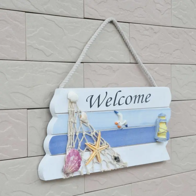 Добро Пожаловать Знак креативный пожаловать деревянные настенные Висячие с