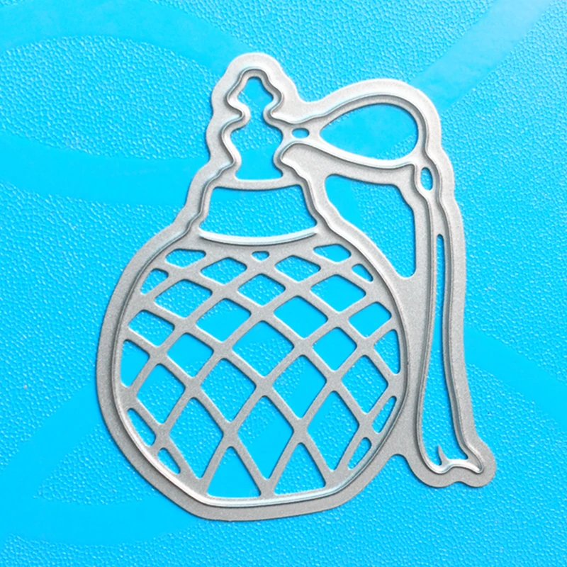 YINISE Вырубные штампы для трафареты скрапбукинга флакон духов украшение альбома с