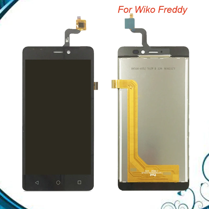 Протестирован для Wiko Freddy ЖК-дисплей и сенсорный экран хороший дигитайзер сборка