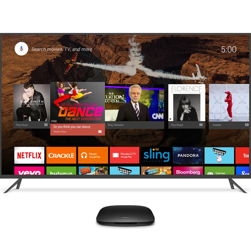 Глобальная версия Xiaomi mi Box 3 Android tv 8 0 Set Top четырехъядерный умный Youtube netfliК 4 Dolby HDR