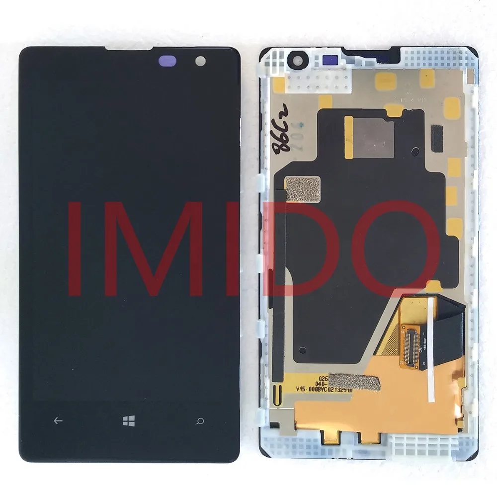 Для Nokia Lumia 1020 RM 875 ЖК дисплей + кодирующий преобразователь сенсорного экрана в