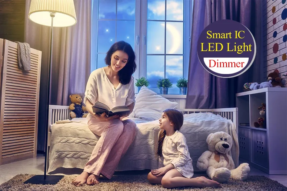Затемнения без мерцания 5733 SMD Светодиодная Лампа 220 V 5 W 10 W 15 W E27 E14 светодиодная кукурузная лампа смарт-три уровня Диммер СИД лампы