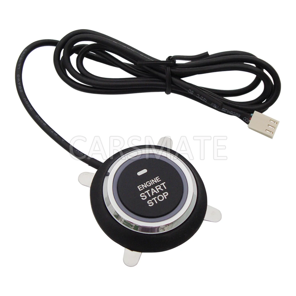 12В автомобильный двигатель Кнопка пусковой остановки стартер зажигания