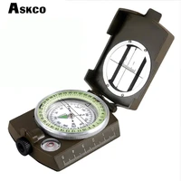 camping survival compass military sighting luminous lensatic waterproof compass geological digital compass outdoor equipment