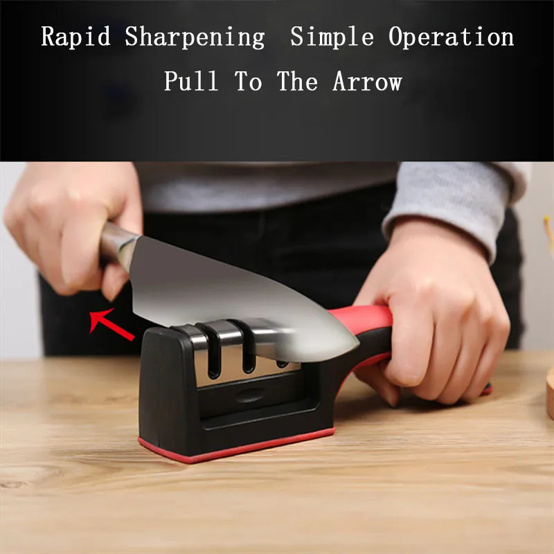 Slite ST-168 Sharpener Professional Whetstone Kitchen Tools Knife Grinder Quick | Дом и сад