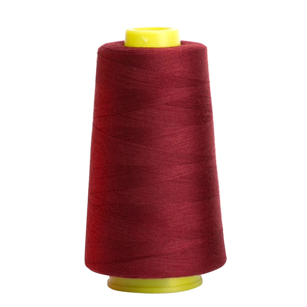 Шитье Serger 40/2 квилтинг тяжелых хлопчатобумажных нитей вязальные катушки|Швейные