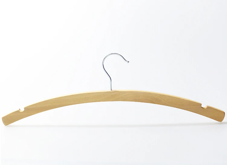 Изогнутая деревянная вешалка для рубашек в стиле естественной Луны (5 шт./лот)|wooden