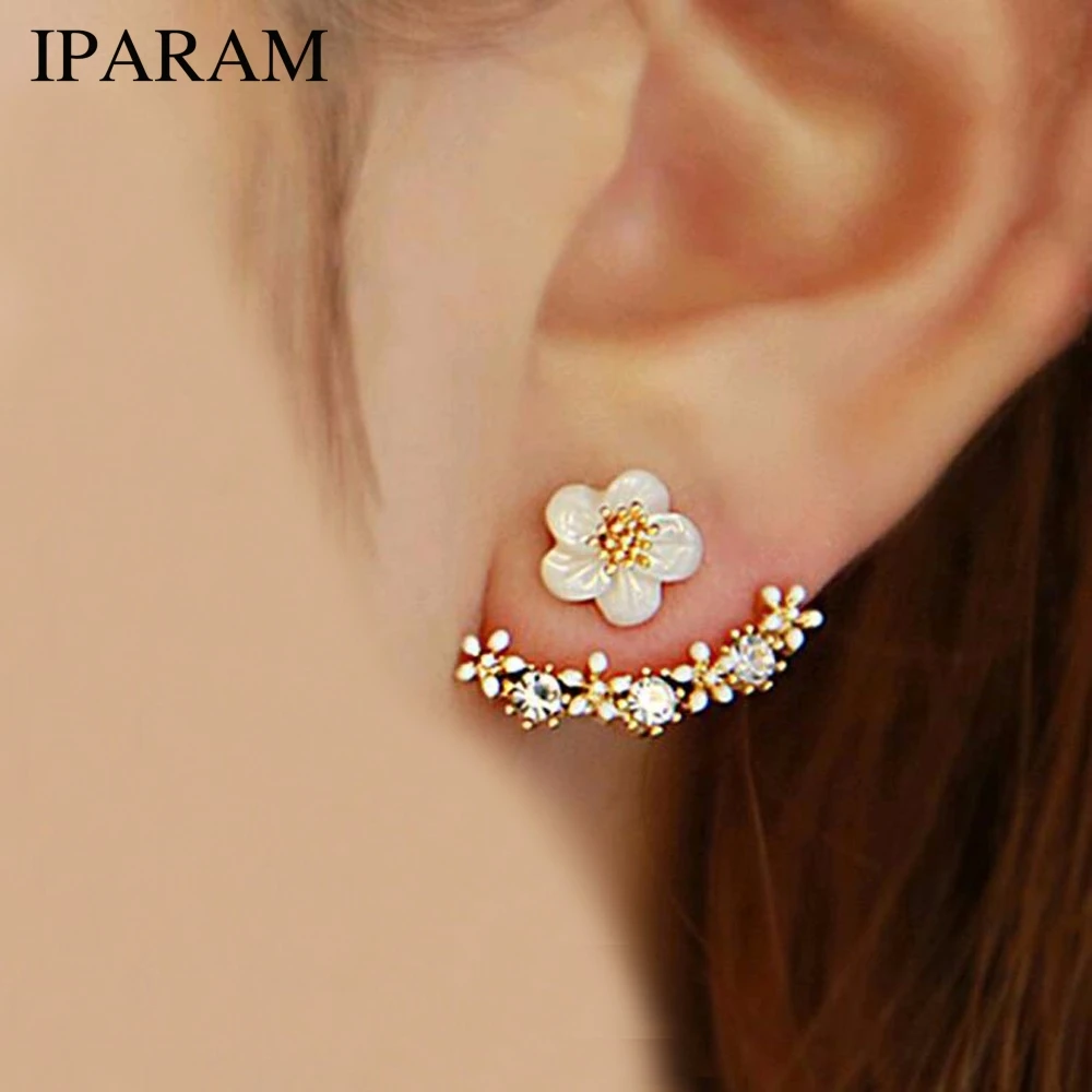 Серьги IPARAM в Корейском стиле с искусственным жемчугом висячие ювелирные