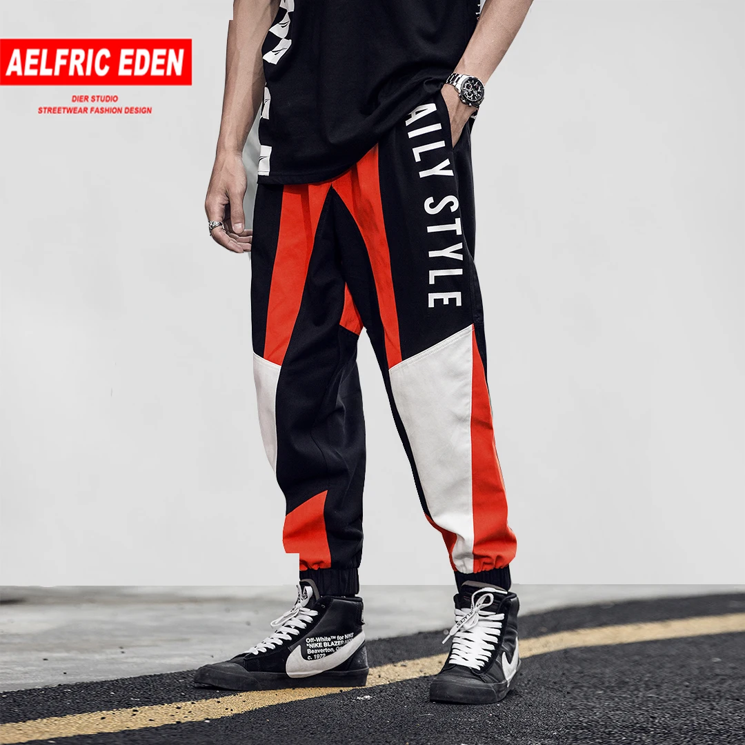 Мужские спортивные штаны aelfrec Eden повседневные цветные брюки для скейтборда бега