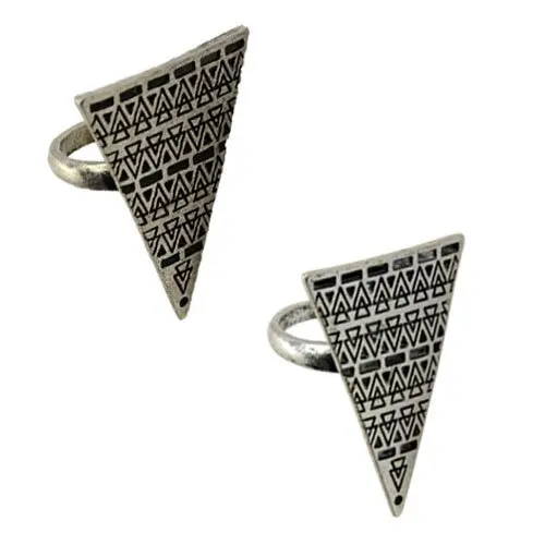 2 шт. в партии африканские ювелирные изделия антикварное серебряное кольцо с