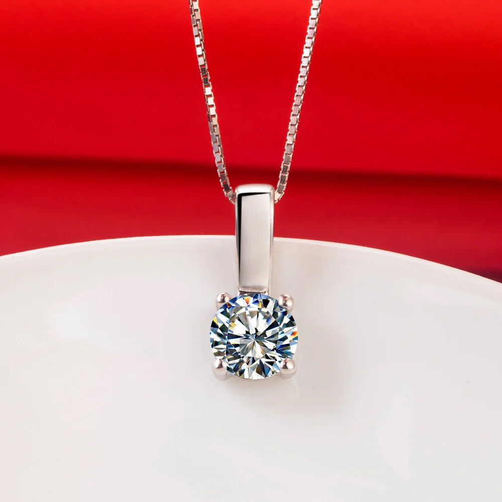 Подарок на день Святого Валентина роскошный качественный бриллиантовый кулон