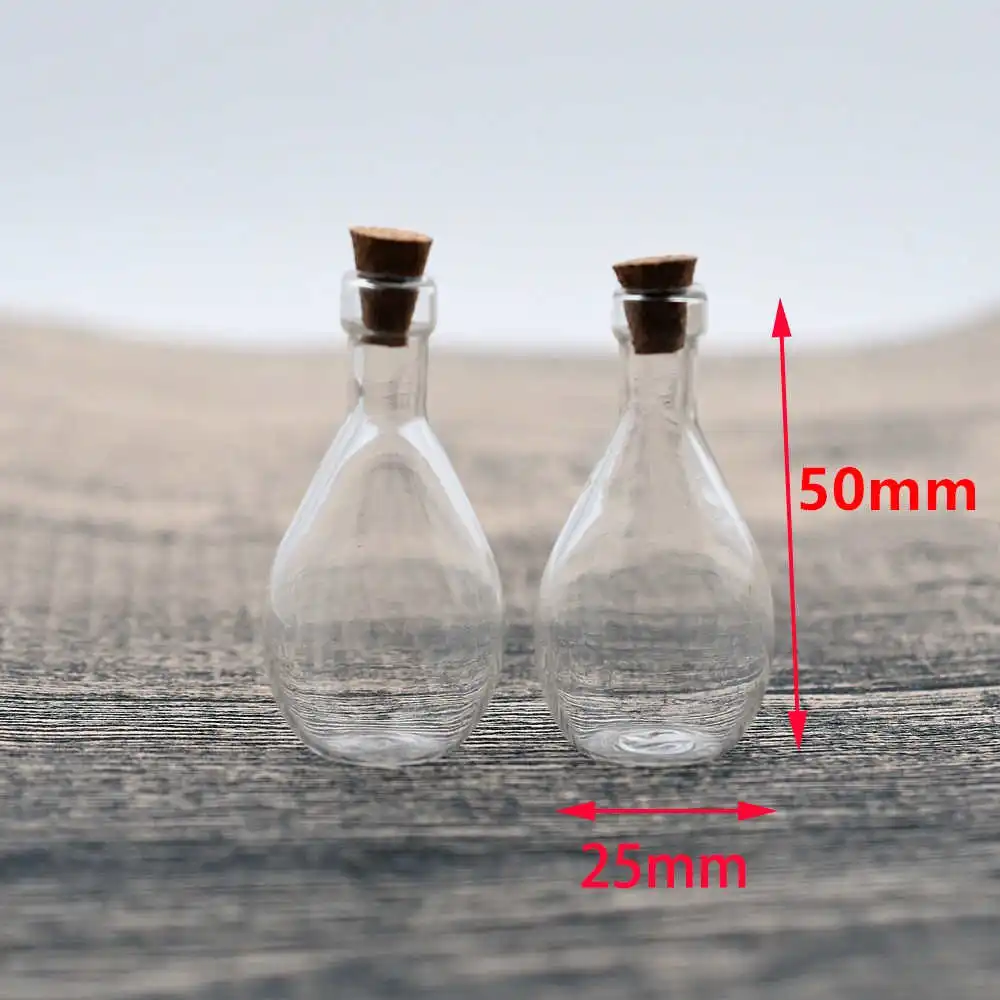 

Стеклянная бутылочка для шарма SNASAN