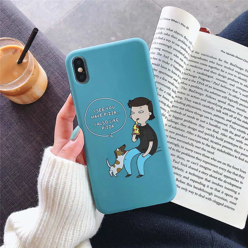 Мягкие ТПУ чехол для iPhone X XS Max XR 6 6s 7 8 плюс Kawaii Корея Япония обувь мальчиков