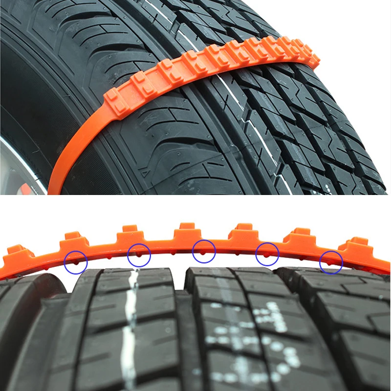 20 шт. универсальная пластиковая мини шина для внедорожников|tire snow chains|wheel chainsnow