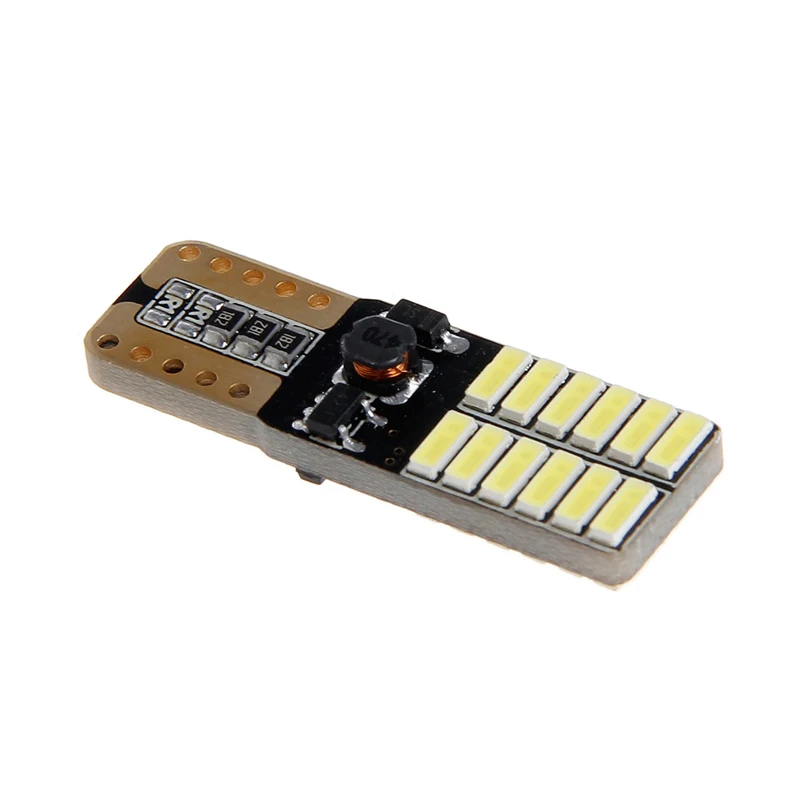 YAM 1PC Canbus T10 W5W 3014 SMD 24 LED Car Auto Light Source Bulb Backup Lamp White | Автомобили и мотоциклы