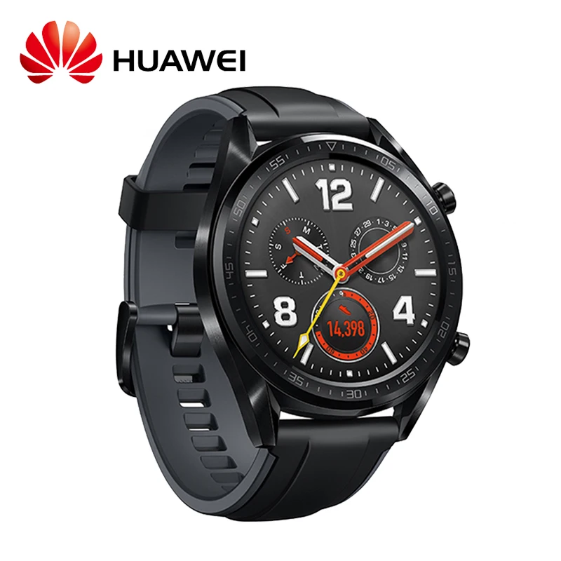 Huawei часы GT спорта | классический gps Smartwatch w/1 39 &quotAMOLED Экран 2 недели Срок службы