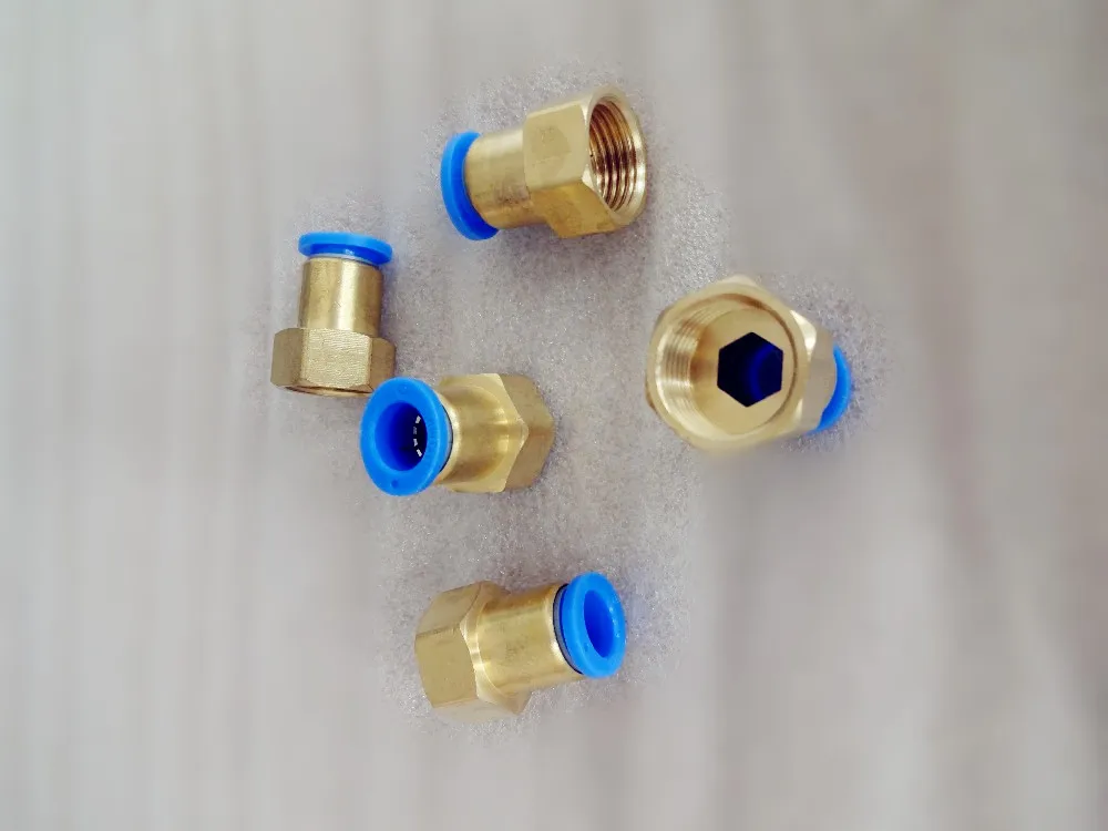 4 шт. разъем пневматических компонентов-внутренняя резьба 1/" OD12mm