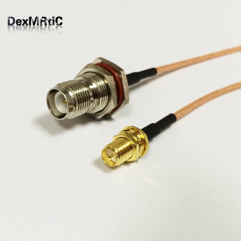WIFI антенный кабель RP SMA Гнездовой разъем к TNC jack гайковерт переходник для