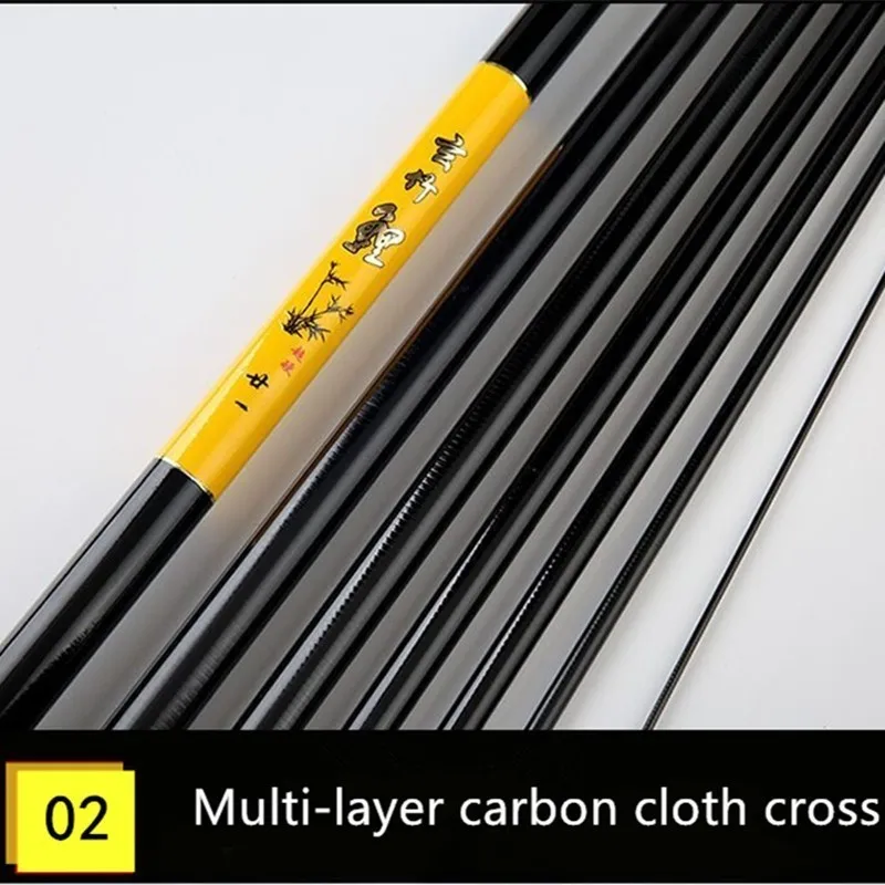 Ультра Жесткий ультра светильник удочка для удочки ручная карбонового волокна
