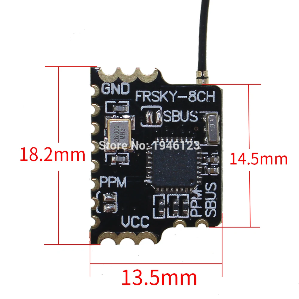 2 4G 8CH D8 Mini FrSky совместимый приемник с RX F801 приемником PPM ШИМ выход совместим Frsky X9D