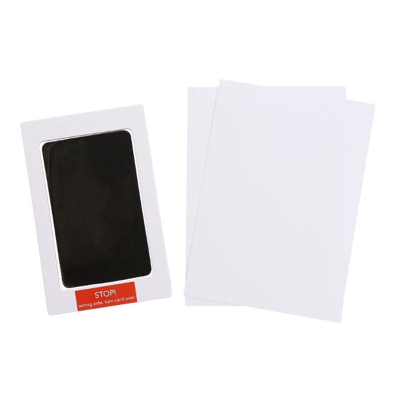 Newborn Baby Handprint Footprint Photo Frame Kit Non-Toxic Clean Touch Ink Pad Infant Clay | Мать и ребенок