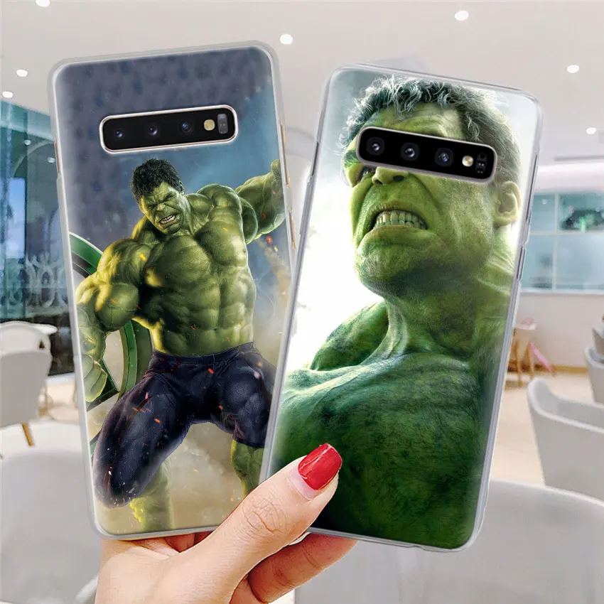 Комикс, супергерой "Халк", "крашеный чехол для телефона для samsung Galaxy S10e S10 плюс S7 S8 S9 Plus Note 8 9 M10 M20 M30 жесткий чехол Coque