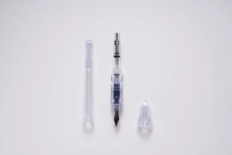 Pilot Pluminix перьевая ручка прозрачный плоский наконечник очень маленький Курсив жирный перо каллиграфия арабский японский каваи канцелярские принадлежности