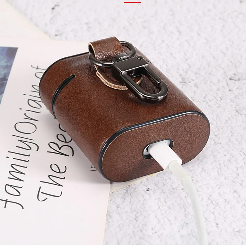 Чехол для наушников для Apple Airpods 2, чехол, кожаный защитный чехол для Apple Air Pods, наушники, роскошная коробка, наушники, аксессуары, сумки