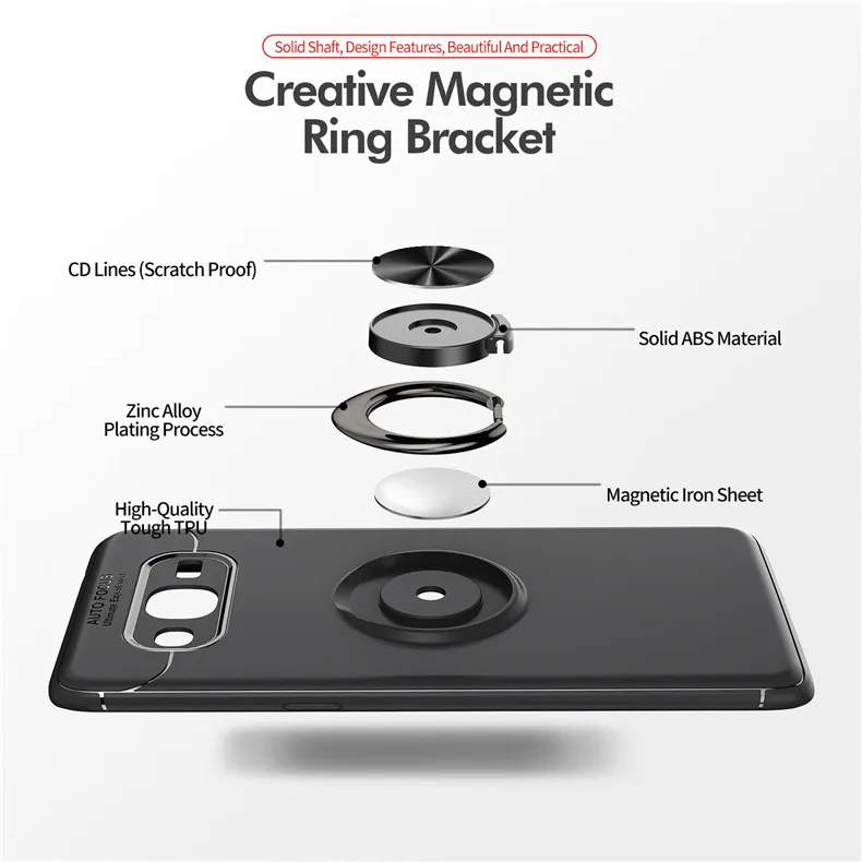 Чехол для samsung Galaxy J3, J300, J310, J320, с кольцом на палец, с магнитным держателем, задняя крышка для телефона, чехол для Galaxy J3