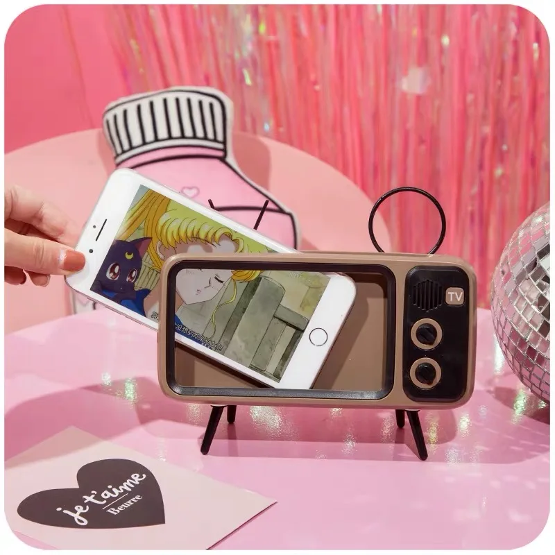 Ретро Bluetooth ТВ телефон чехол кронштейн крышка для iphone 6 6s Plus 7 8 Чехлы huawei P10 P9plus samsung