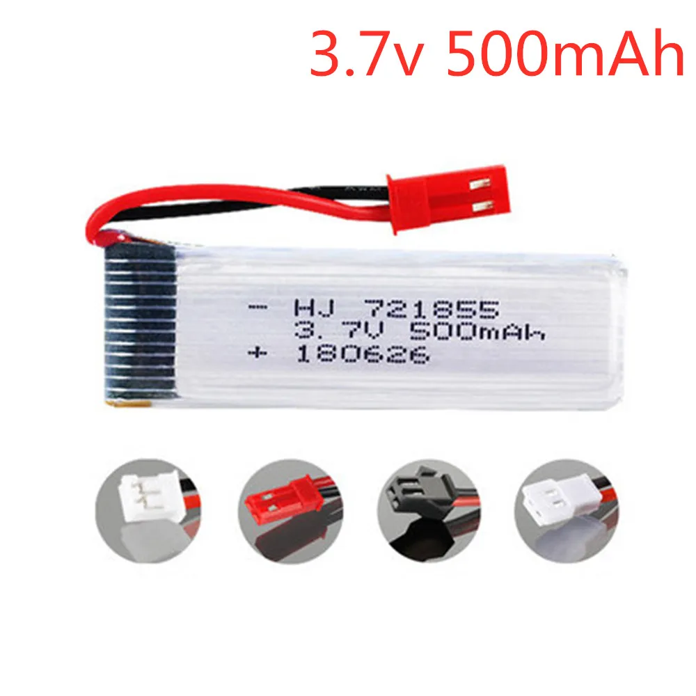 Литий полимерный аккумулятор 3 7 в 500 мач для WLtoys V929 V966 V977 X20 V959 V212 V222 H37 H07 Udi U815A U818A